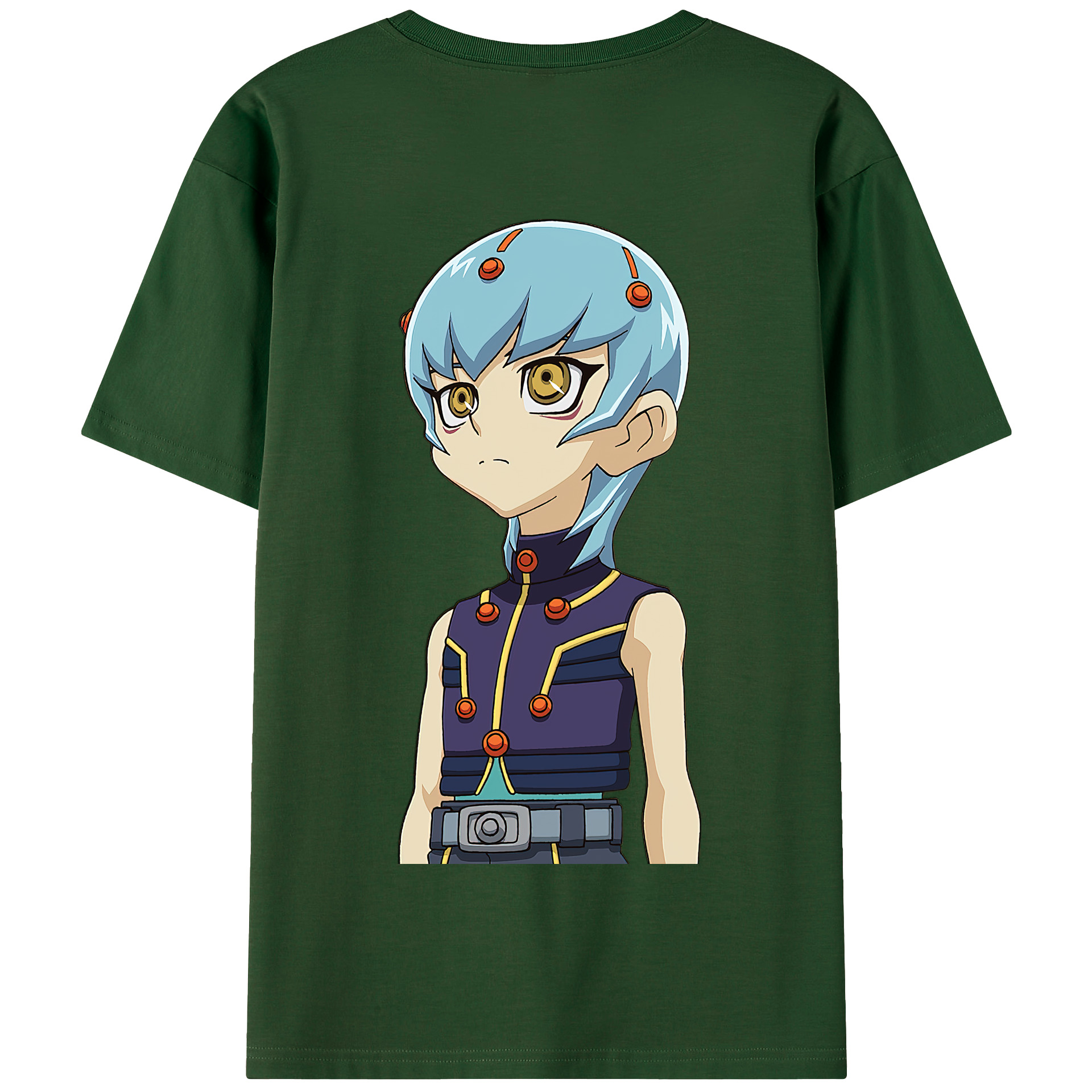 （画像用） 遊☆戯☆王 Yu-Gi-Oh! 綿100％半袖Tシャツ（背面プリント）